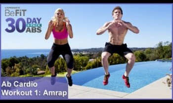 Ab Cardio Workout 1: Amrap | 30 DAY 6 PACK ABS