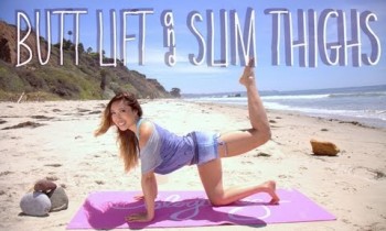 Butt Lift & Slim Thighs | POP Pilates Beach Series