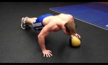 How To: Single-Arm Medicine Ball Push-Up