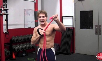 How To: Standing Resistance Band Arm-Extension