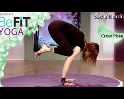 Yoga Crow Pose: Sadie Nardini- BeFit Yoga