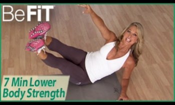 7 Min Lower Body Sculpt Workout: Denise Austin- Hips, Thighs & Butt