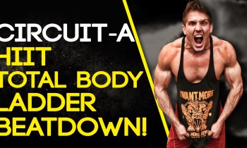 Circuit-A: 15 Minute HIIT Total Body Ladder Beatdown! (#SHREDCHALLENGE)