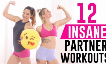 12 INSANE Partner Exercises You’ve Never Seen with Lauren Froderman!