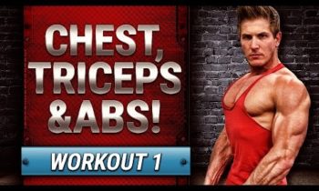 CHEST, TRICEPS & ABS | BUILD MUSCLE – WORKOUT 1 #SUMMERSHRED