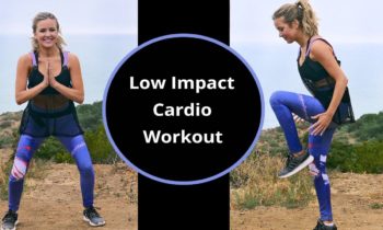 Low Impact Cardio Workout with Lower Body Toning for Beginners