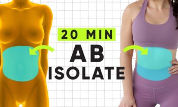 20 Minute Total Abs, Core & Oblique Isolate Workout | At home, no equipment ab building exercises!