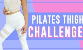 3-Minute Thigh Sculpting Workout | POP Pilates Song Challenge!