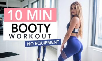 10 MIN BOOTY BURN // No Equipment | Pamela Rf