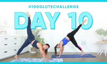 Day 10: Down Dog Butt Pulse! | 100 Glute Challenge w/ Tiffany Alvord